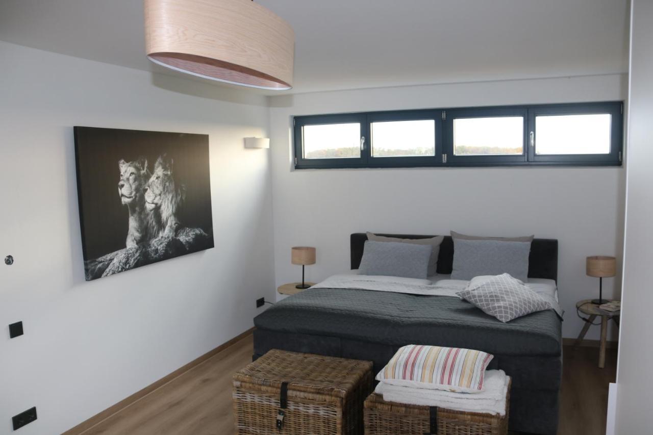 Moderne Barrierefreie Wohnung Auf Dem Land Bei Neuruppin Lichtenberg  Экстерьер фото